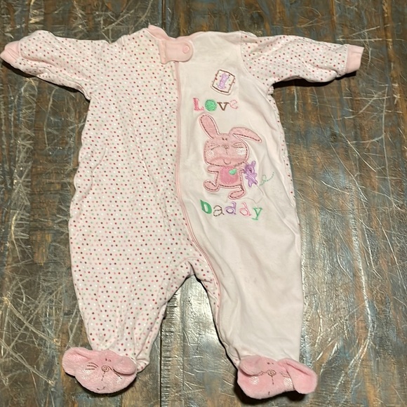 Just Born Pink Onesie - Picture 1 of 2